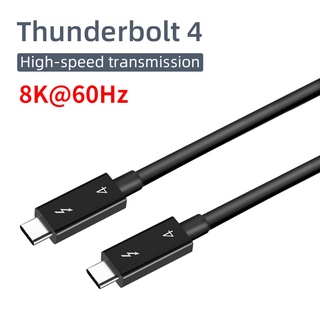 Dây Cáp Chuyển Đổi Dữ Liệu Thunderbolt 4 40Gbps USB C/Type C PD 100W 5A/20V 8K Cho Macbook Thunderbolt4