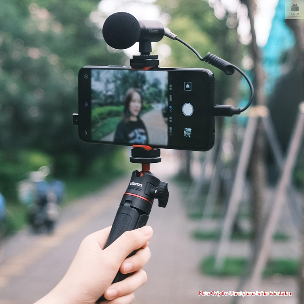 ULANZI Giá Đỡ Có Đèn Flash Cho Điện Thoại 55-90mm St-19 Mini Vlog