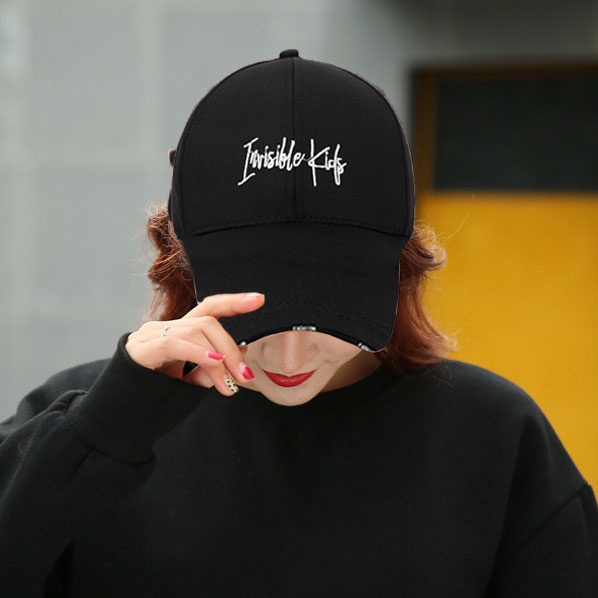 Mũ lưỡi trai - nón Ulzzang thêu chữ unisex nam nữ chống nắng phong cách thời trang, cá tính - al0ha Shop