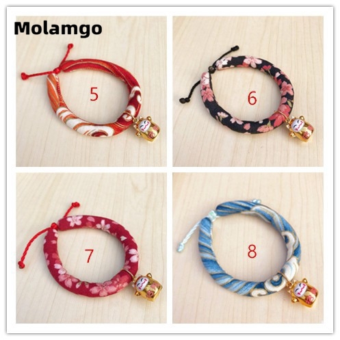 MOLAMGO Vòng cổ gắn chuông dùng cho mèo cưng tiện dụng