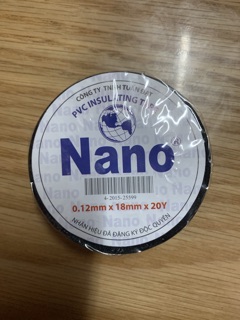 Băng Keo Điện NANO (Đen - Trắng - Đỏ - Vàng - Xanh Lá)