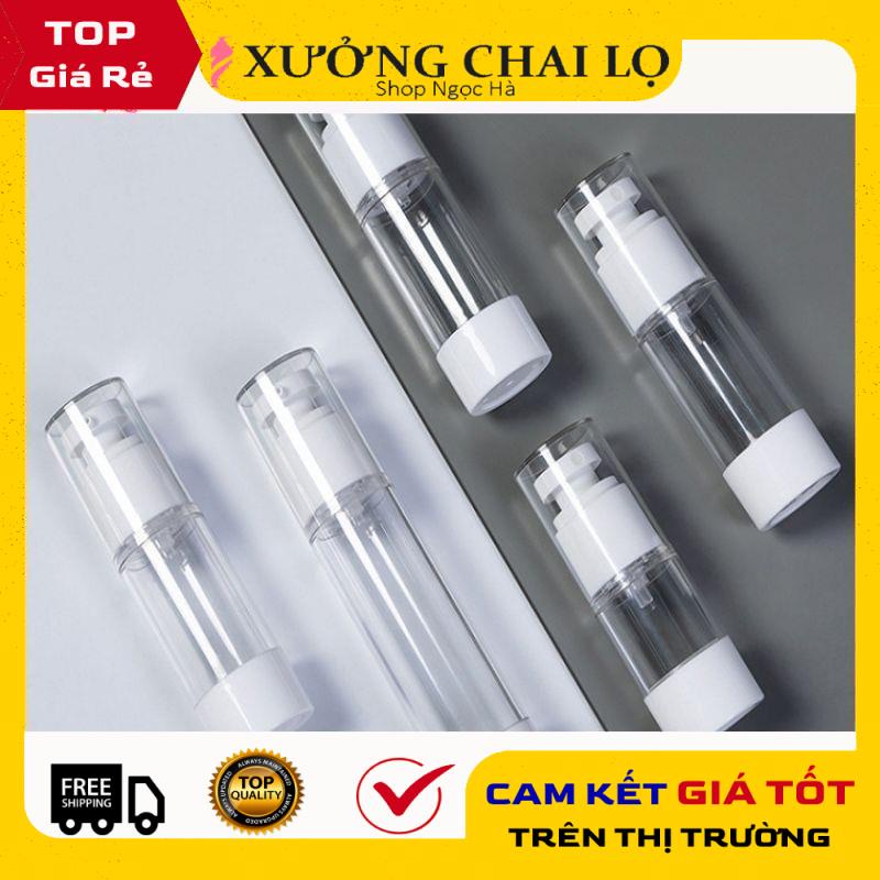 Chai Chiết Mĩ Phẩm ❤ GIÁ RẺ NHẤT ❤ [30ml] Chai nhựa xịt giọt hút chân không chiết mỹ phẩm , phụ kiện du lịch