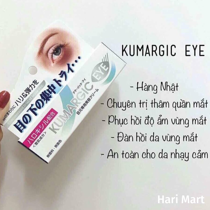 Kem ngăn ngừa thâm quầng mắt Kumargic Eye Nhật Bản (Bản mới) | BigBuy360 - bigbuy360.vn