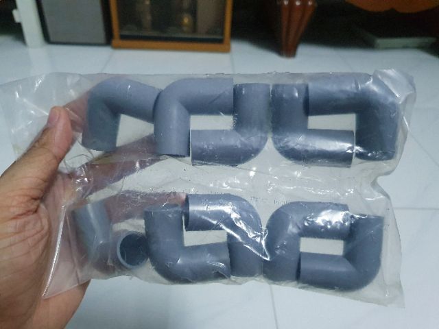 3 CÁI CO NGÃ BA ỐNG NƯỚC 16MM CHO MÁY BƠM LỌC HỒ CÁ