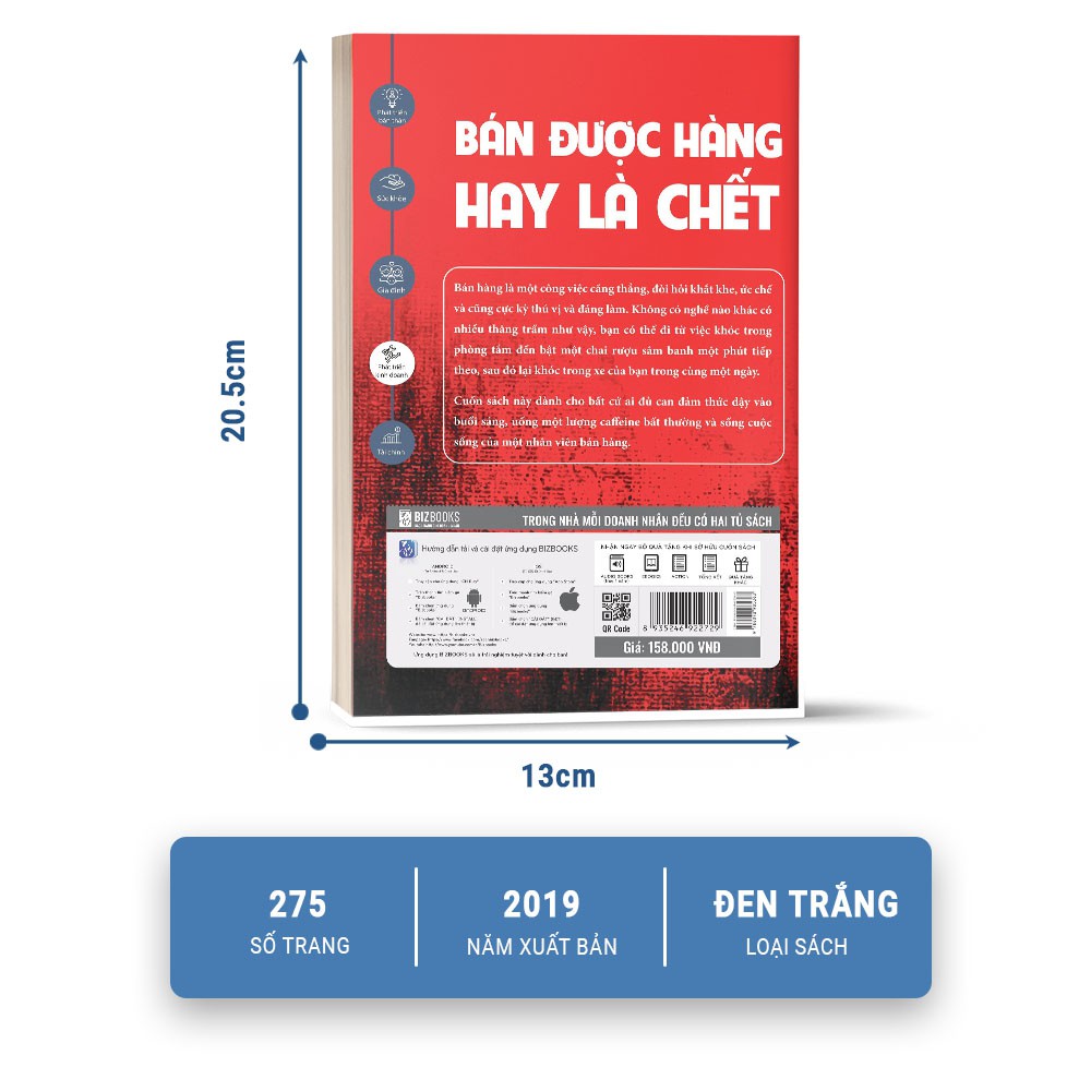 Sách Bán Được Hàng Hay Là Chết Cẩm Nang Sinh Tồn Trong Bán Hàng BizBooks