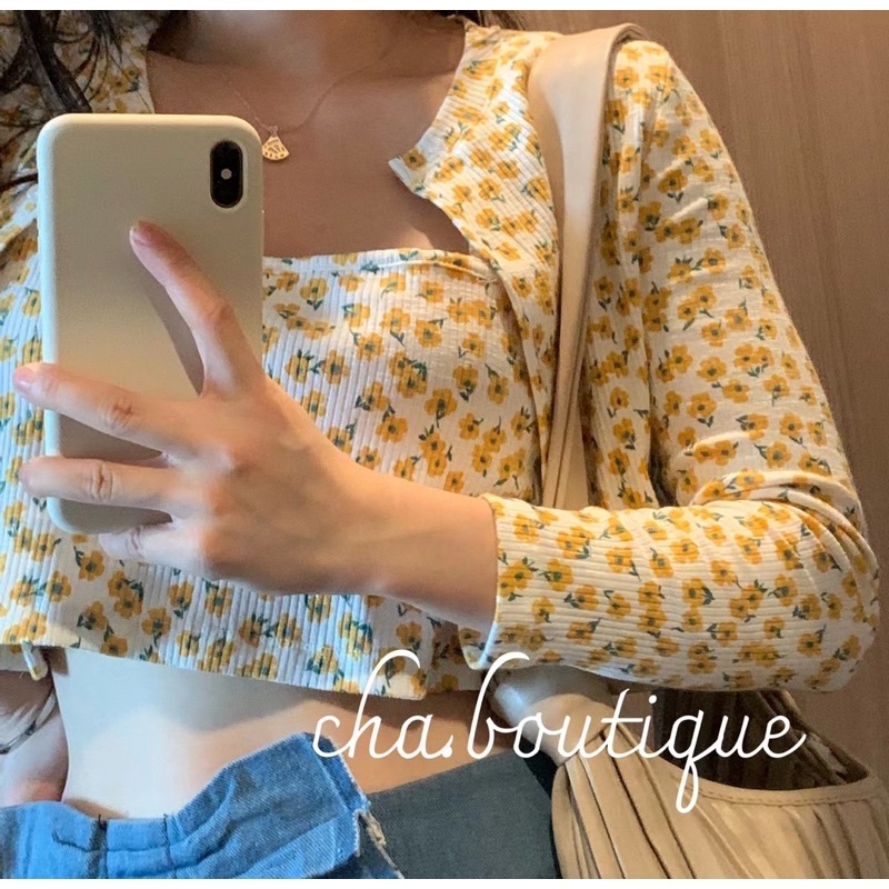 Set áo hoa xuất xịn