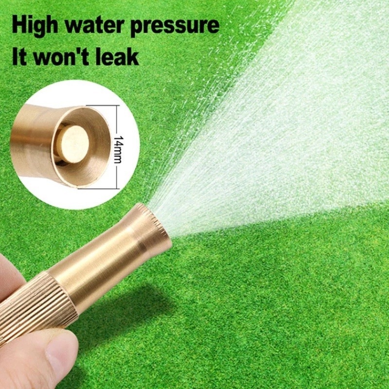 1 Vòi Phun Nước Tưới Vườn Áp Suất Cao Điều Chỉnh Được Bằng Kim Loại