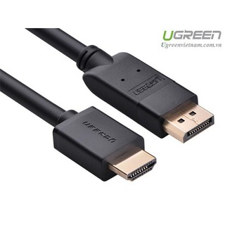 Dây Displayport to HDMI 3M tốc độ cao Ugreen 10203- Chính Hãng