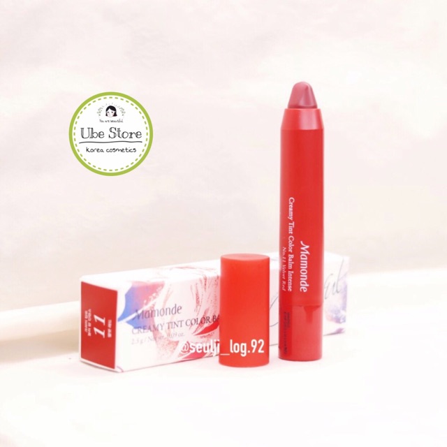 Son bút chì Mamonde Creamy Tint Color Balm Intense #SALE_OFF_70%