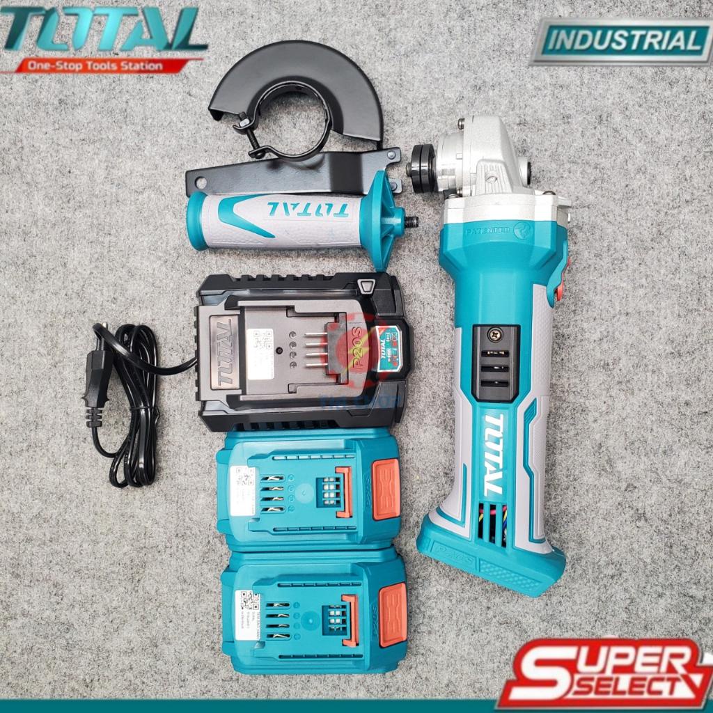 Máy mài góc dùng pin 20V 100mm Total TAGLI1001