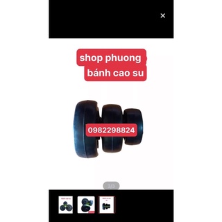 4bánh xe cao su dùng thay thế cho các loại bánh xe đẩy