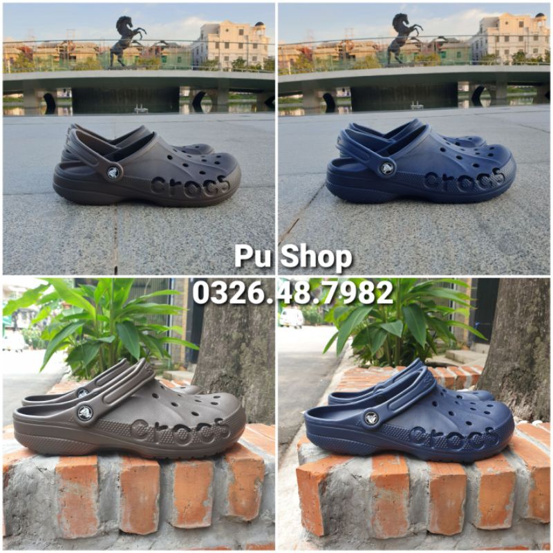 [Chính Hãng] Dép Sục Nam Nữ Cross Baya Classic - Siêu Bền Siêu Êm - Hàng Xịn Xuất Châu Âu