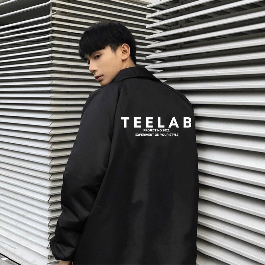 Áo Khoác Dù Form Rộng Unisex Nam Nữ TEELAB Siêu Đẹp Camshop