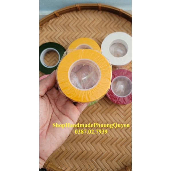 Băng Keo sáp Đài Loan 1.2cmx30yards