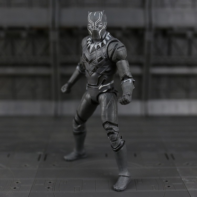 Mô hình siêu anh hùng nhân vật Black Panther độc đáo chất lượng cao