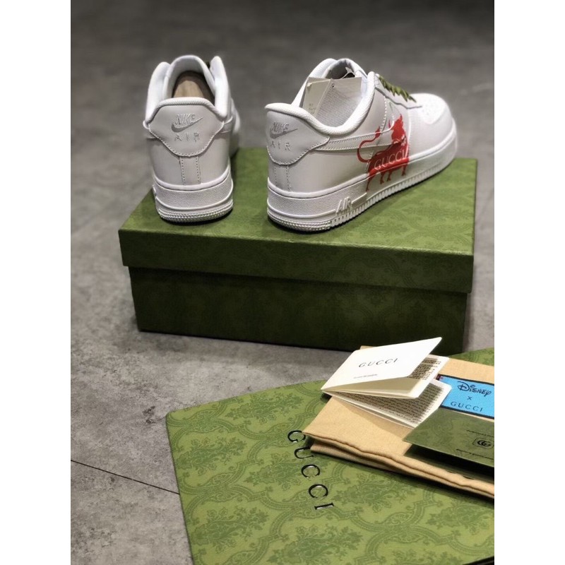 Giày sneaker thời trang nam nữ da thật mẫu mới nhất 2021 Gucci = GC / Nike thiết kế siêu xinh.