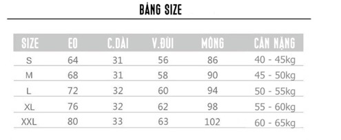 Quần Short Jeans Kéo Dài Chân