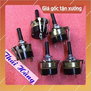 . chiết áp công tắc 350 k vát đầu ..