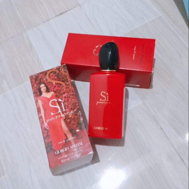 Nước hoa nữ Sì đỏ passione 100ml