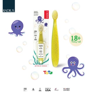 Bàn chải cho bé Radius Totz Brush