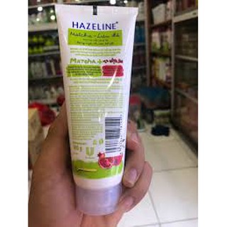 Hazeline sữa rửa mặt matcha và lựu đỏ 100g