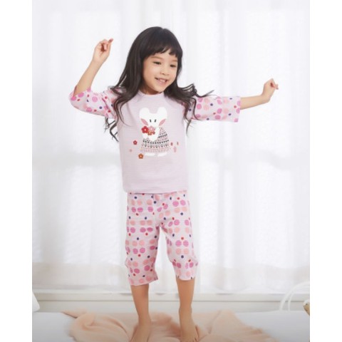Bộ ngủ lửng cho bé - Hoa coco - Nhập khẩu Hàn Quốc