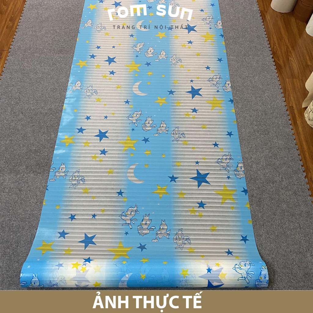 Khổ 90cm | Decal dán kính mờ , Giấy dán kính mờ phòng ngủ cho bé - Decal mờ hoạt hình ngôi sao dán cửa | BigBuy360 - bigbuy360.vn