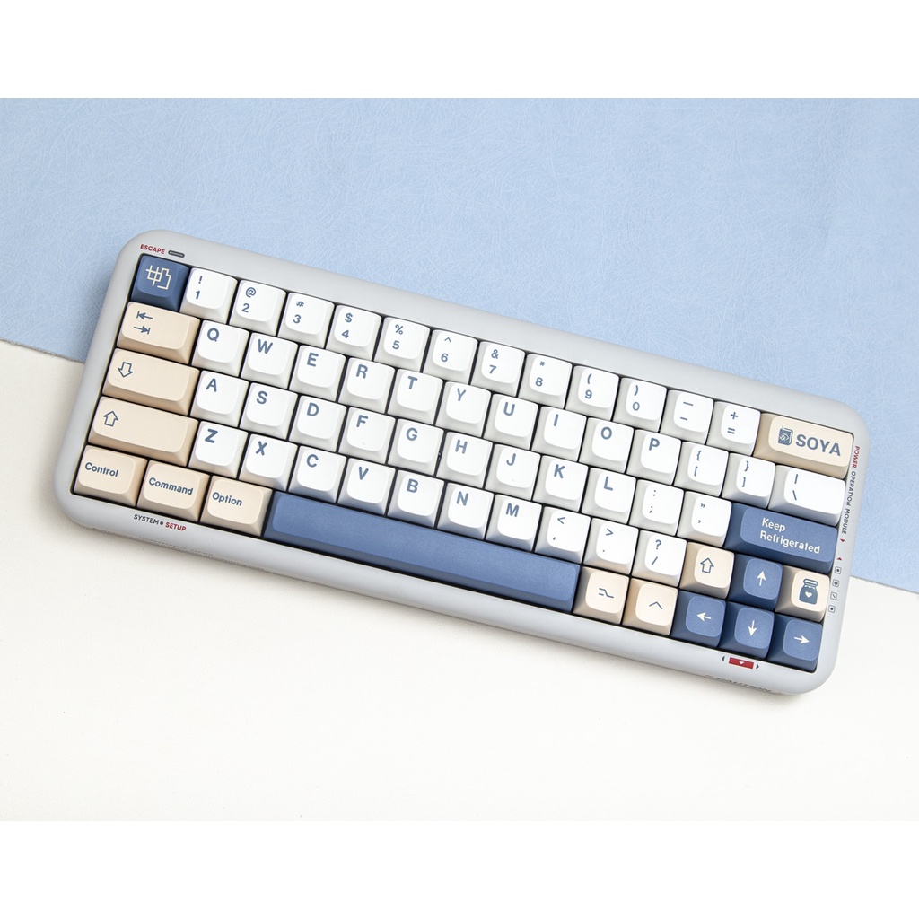 144 phím Soyamilk Keycaps XDA Profile PBT Dye Sub Bàn phím cơ Keycap