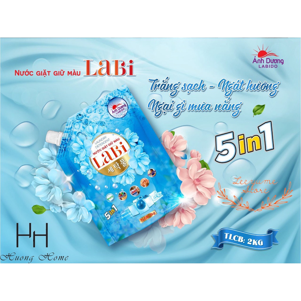 NƯỚC GIẶT XẢ LABI ÁNH DƯƠNG CHÍNH HÃNG -  LÀM SẠCH VÀ LƯU HƯƠNG THƠM LÂU TRÊN QUẦN ÁO