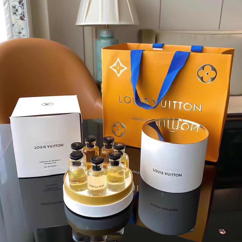 Bộ 7 Mẫu Thử Nước Hoa Louis Vuitton LV Seven Dragon Ball Kích Thước 10ml * 7