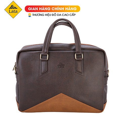 Cặp công sở LATA CA16 màu nâu [Hàng Mới]