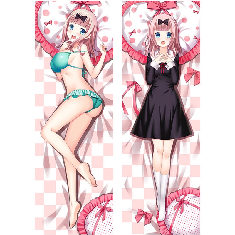Vỏ Gối Ôm 60x180cm In Hình Hoạt Hình Kaguya-sama: Love Is War Độc Đáo