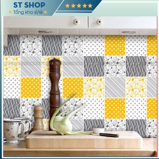 MUA 5 TẶNG 1- Decal trang trí  dán bếp Decan dán tường chống thấm nước Mixline
