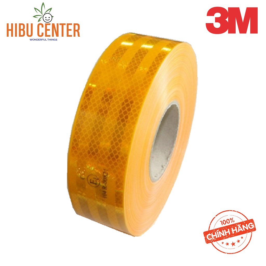 Màng phản quang 3M Diamond Grade serie 983-71 Màu Vàng (55mm x 50m) (ứng dụng cho xe tải)