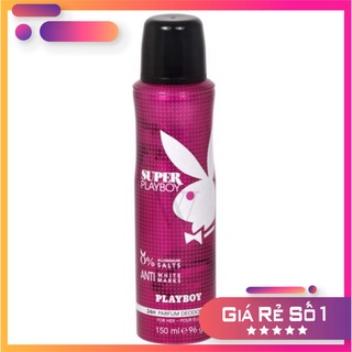Chính hãng Xịt khử mùi Super Playboy 150ml