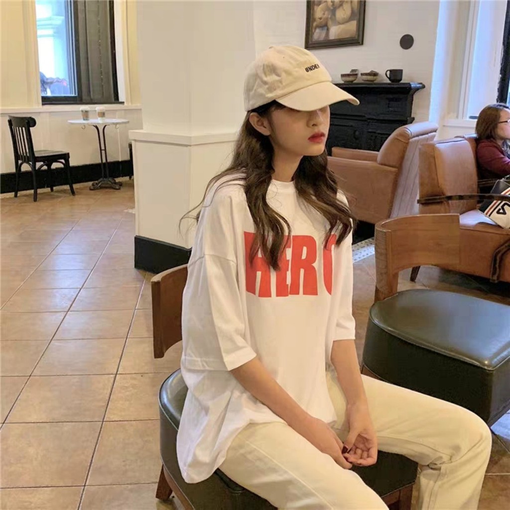 Áo tay lỡ form rộng_ Freesize 70kg