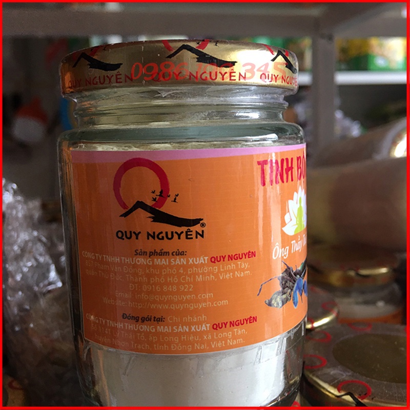 Tinh Bột Nghệ Đen Quy Nguyên Thầy Tuệ Hải Chùa Long Hương 100g