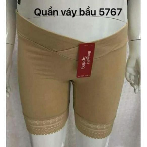 [FREE SHIP] Quần váy bầu cạp chéo 5767