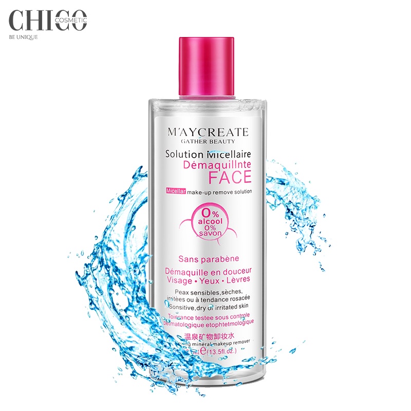 Nước Tẩy Trang MayCreate Nội Địa Trung, Nước Tẩy Trang Cho Da Dầu Mụn, Da Nhạy Cảm, da Khô 300ml | BigBuy360 - bigbuy360.vn