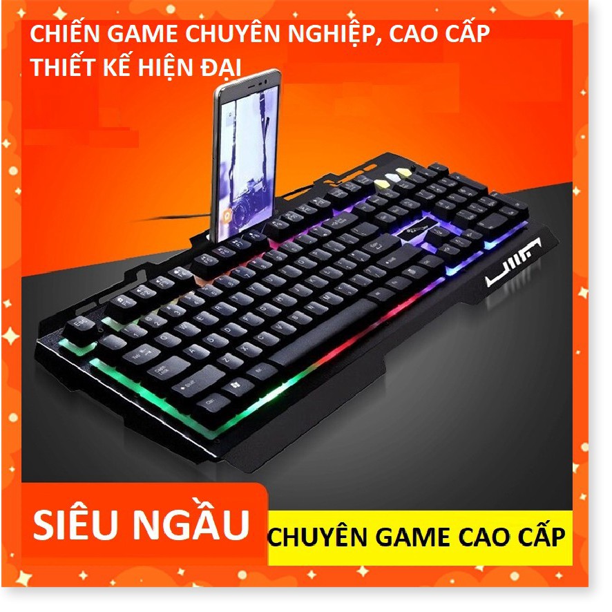 Bàn phím giả cơ chuyên game cao cấp G700 , G20 , G21 PRO NEW 2019 đèn led 7 màu - CHUYÊN GAME CAO CẤP