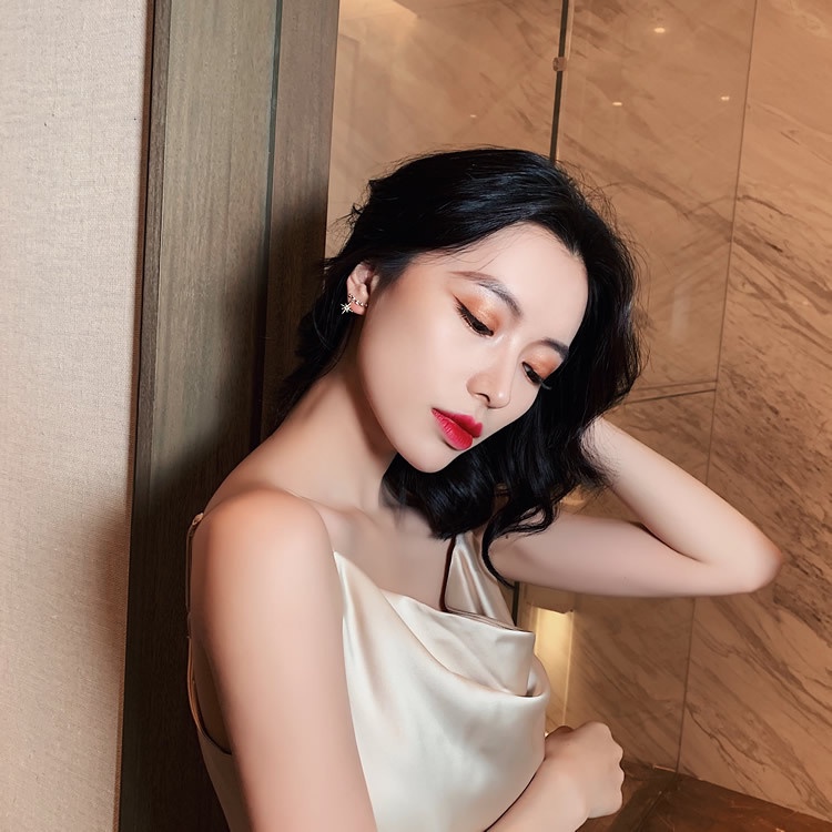 Bông Tai Hình Ngôi Sao Đính Đá Cao Cấp Phong Cách Mới Hàn Quốc Thời Trang Cho Nữ