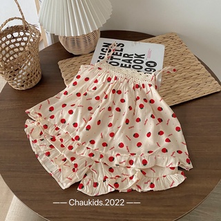 Bộ 2 dây dâu đỏ bé gái