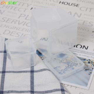 Containers Square Clear Jewelry Plastic Boxes Storage