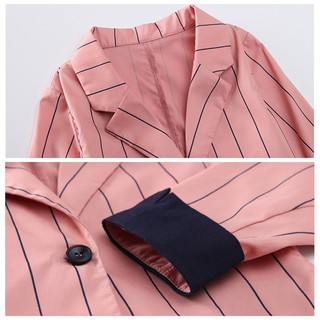 Áo Khoác Blazer Phối Nút Dành Cho Bé Gái