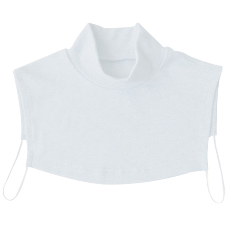 Cổ áo giả từ cotton màu sắc đơn giản giữ ấm mùa đông cho nam nữ