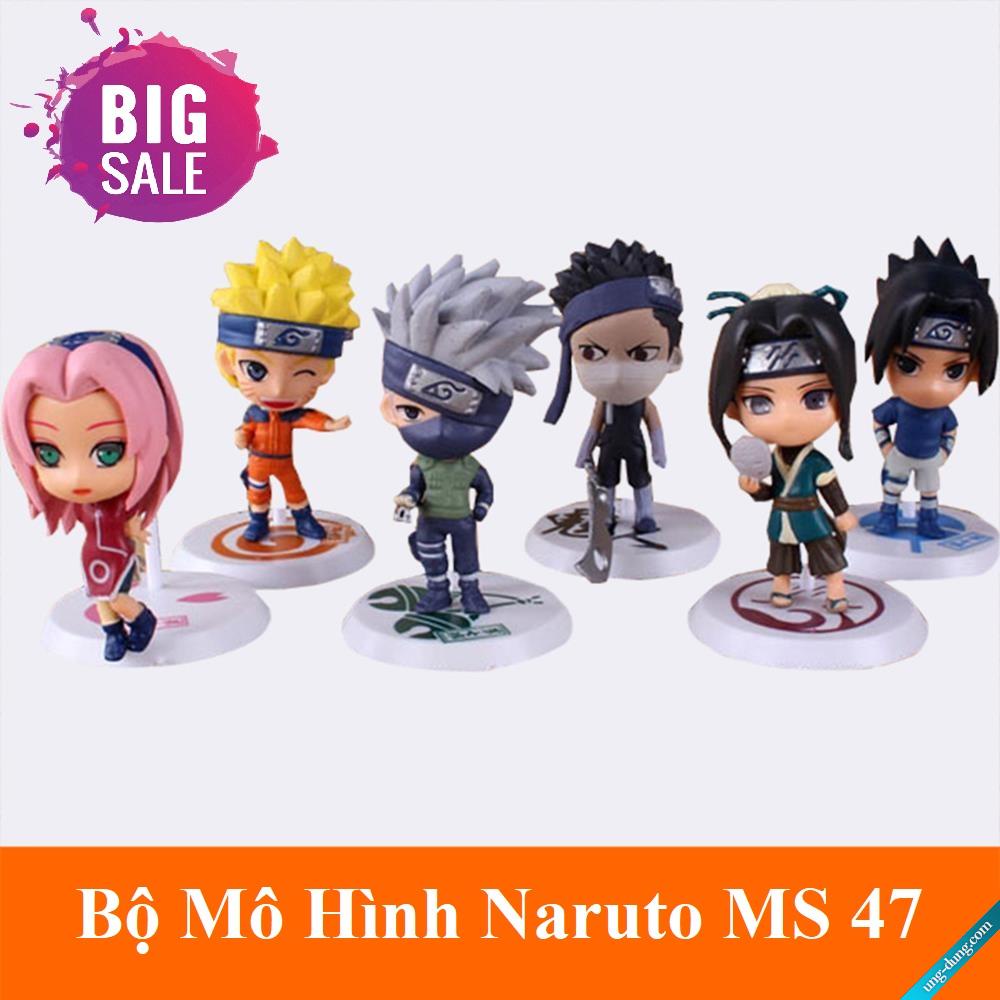 Mô hình nhân vật one piece, Các nhân vật hoạt hình, Bộ Mô Hình Naruto MS 47