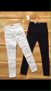 Quần kaki rách gối