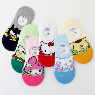 Vớ thuyền ngắn in Sanrio