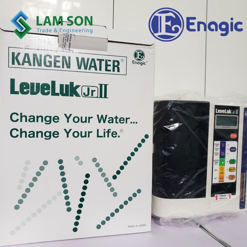 Máy lọc nước ion kiềm LeveLuk JrII Nhập khẩu Enagic Nhật Bản