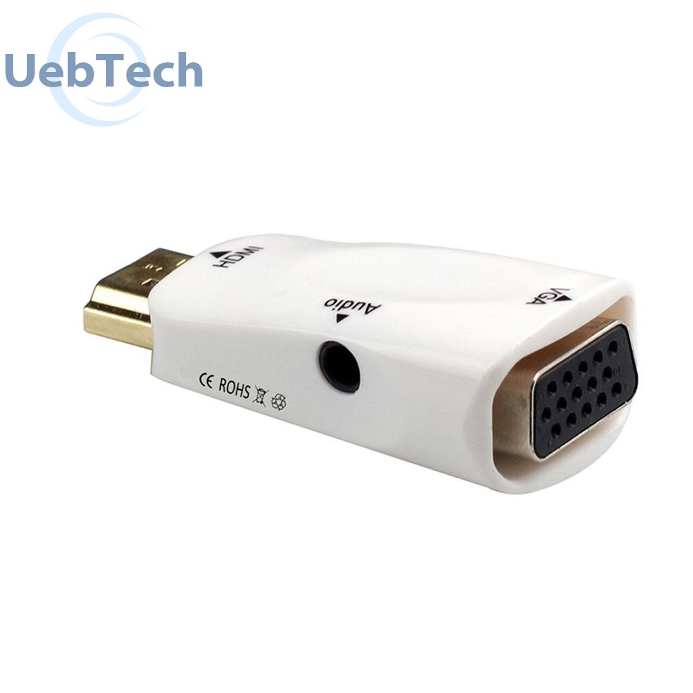 Bộ chuyển đổi Uebtech 1080P USB HDMI sang VGA